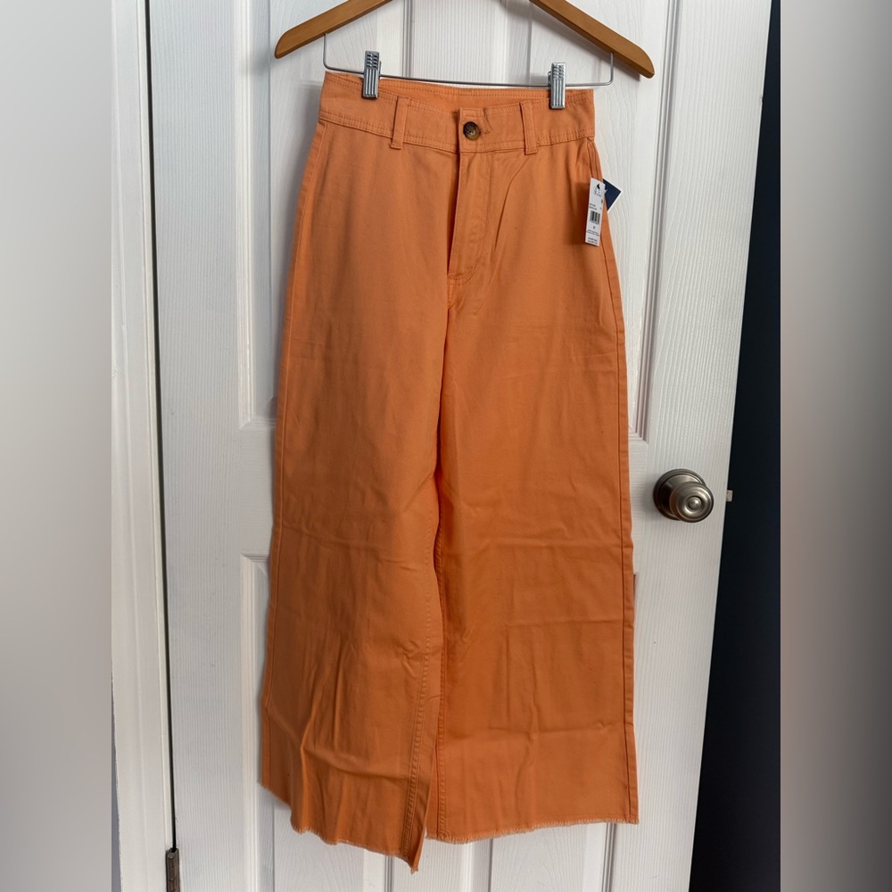 🆕 Billabong Side Kick Wide Leg Pants in Orange